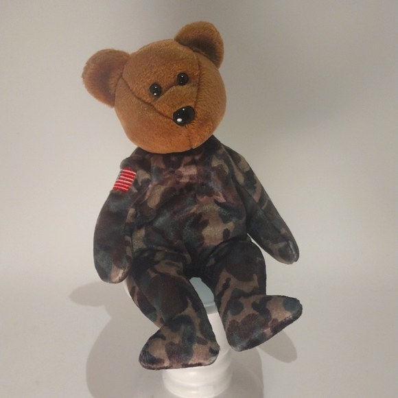 TY Beanie Baby ‘Hero’ very excellent condition - Picture 1 of 3